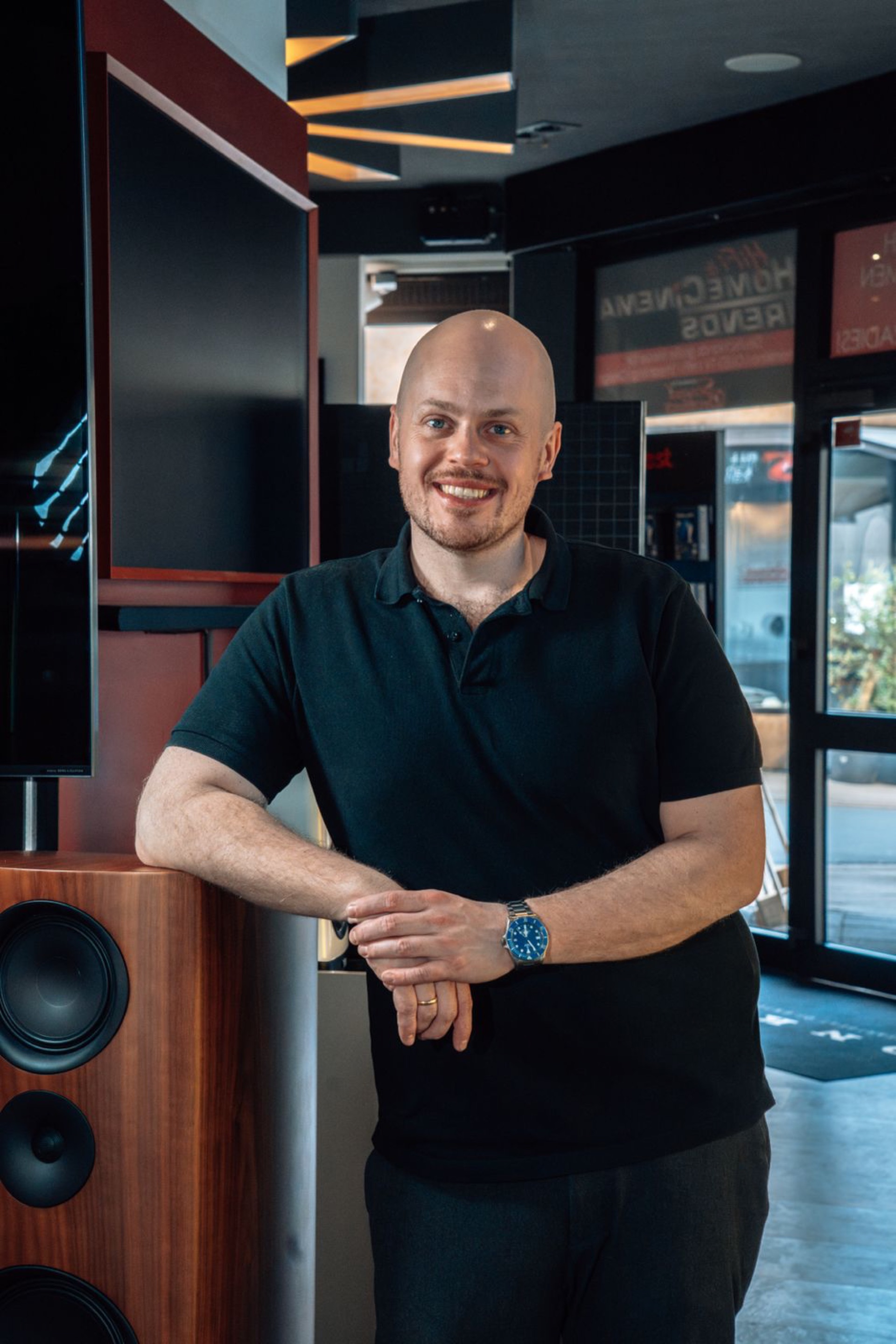 Alex Tauer im Sound Brothers Store in Kassel