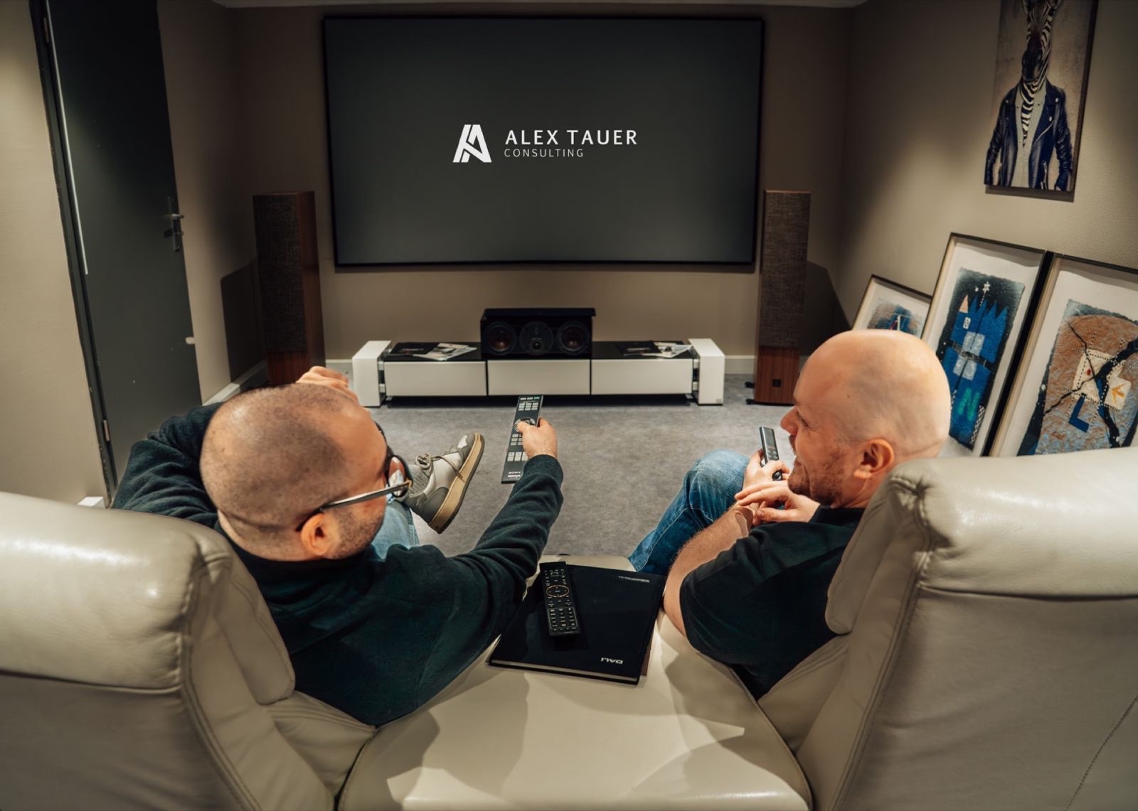 Premium-Heimkino mit Alex Tauer Consulting Branding